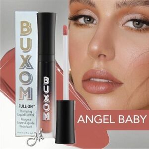 Buxom Full-On Plumping Liquid Lipstick in Matte Angel Baby NIB
